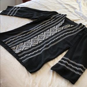 Embroidered cotton shirt